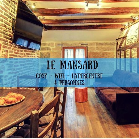 Le Mansard - Topdestination-Dijon - Centre Ville - Classe 3 Etoiles Bagian luar foto